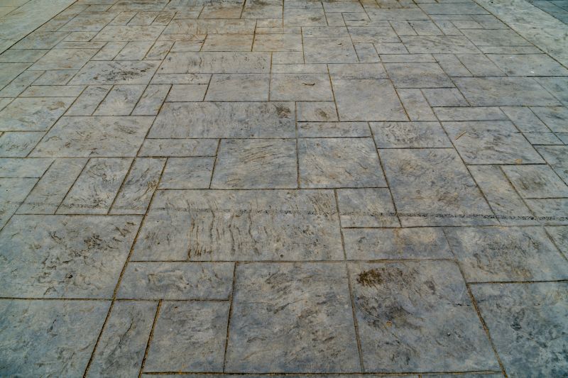 Popular Stamped Concrete Patterns For Commercial Walkways And Plazas